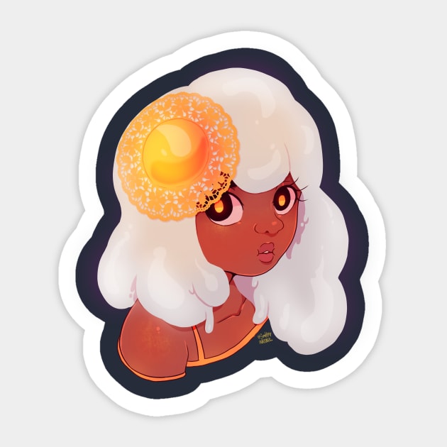 EGG Sticker by Simkray